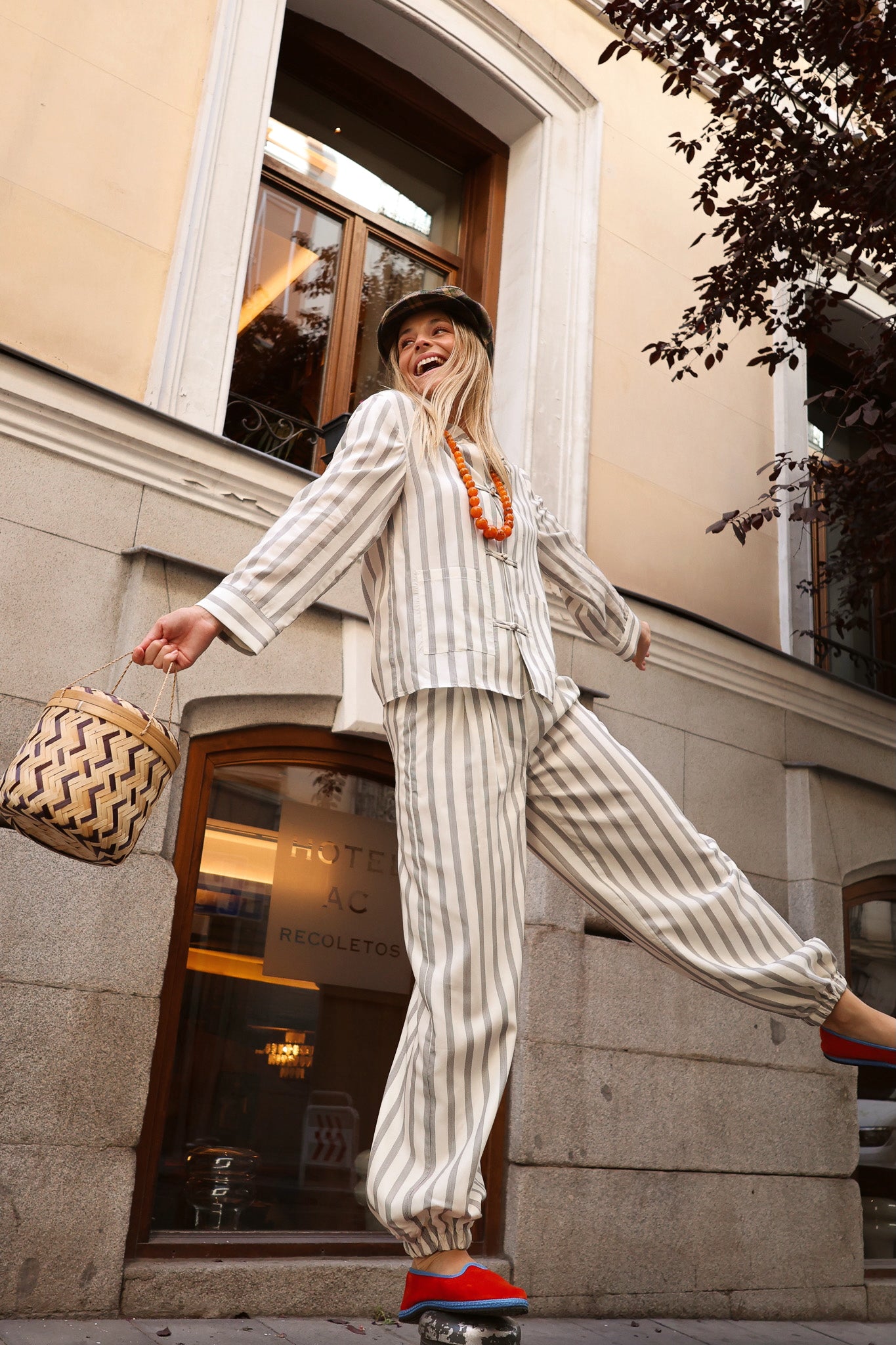 Clémentine white pants