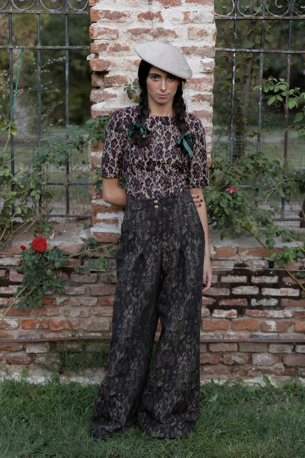 Colette Green Palazzo Pants