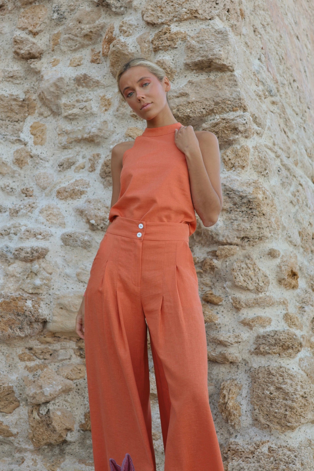 TOP BROTE NARANJA