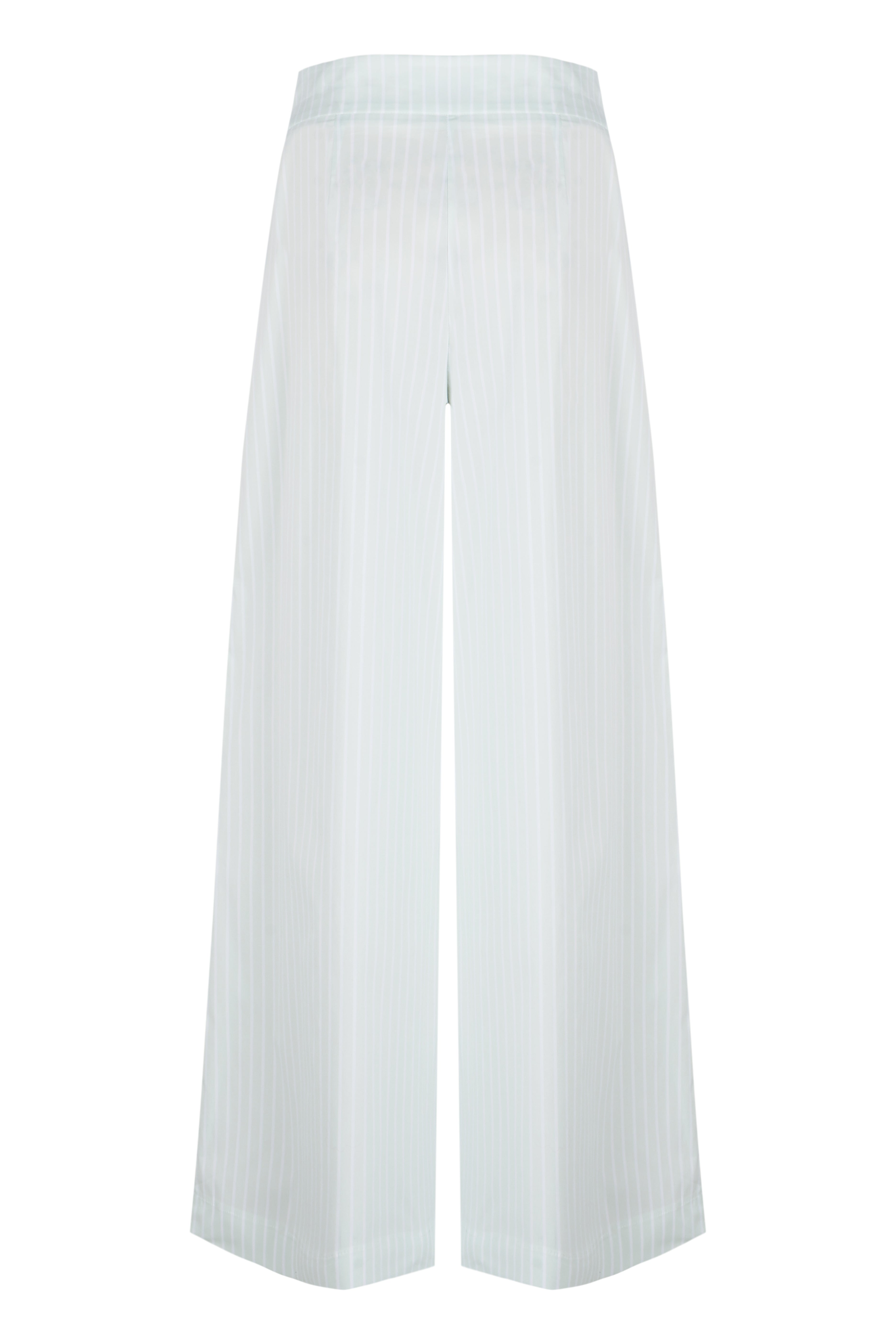 Pantalon palazzo brote verde