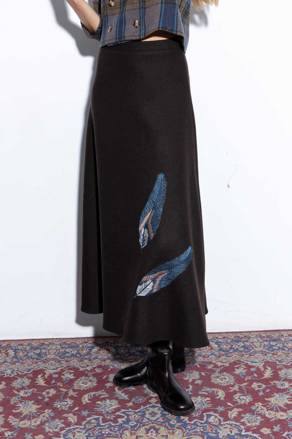 Charlotte Brown Skirt