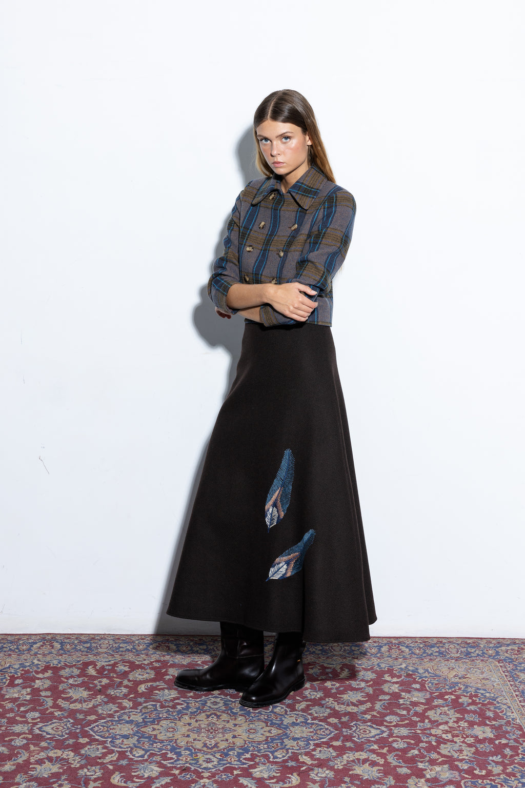Charlotte Brown Skirt