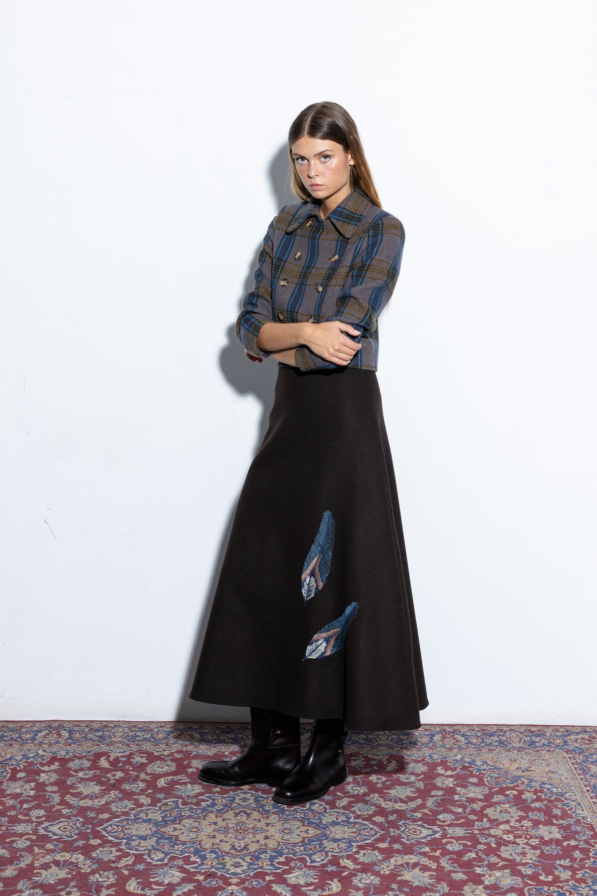 Charlotte Brown Skirt