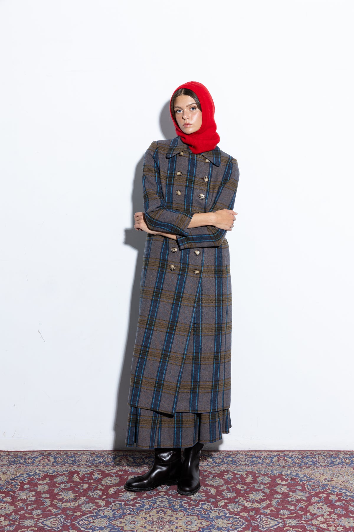 Capucine Blue Coat