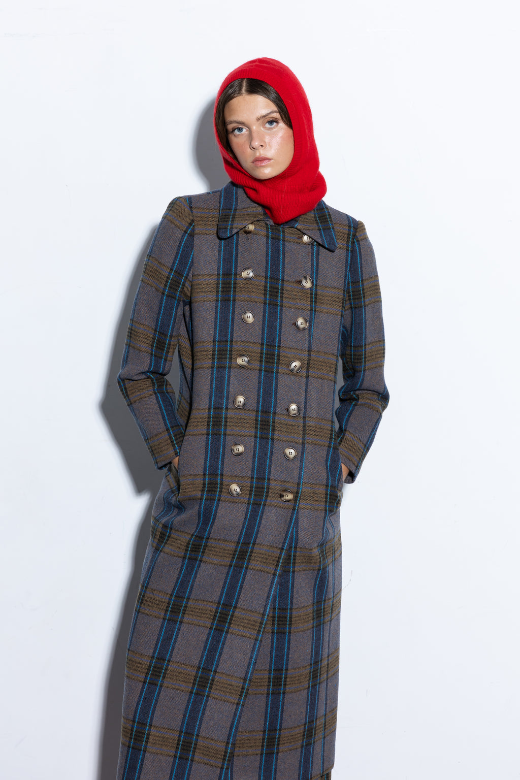 Capucine Blue Coat