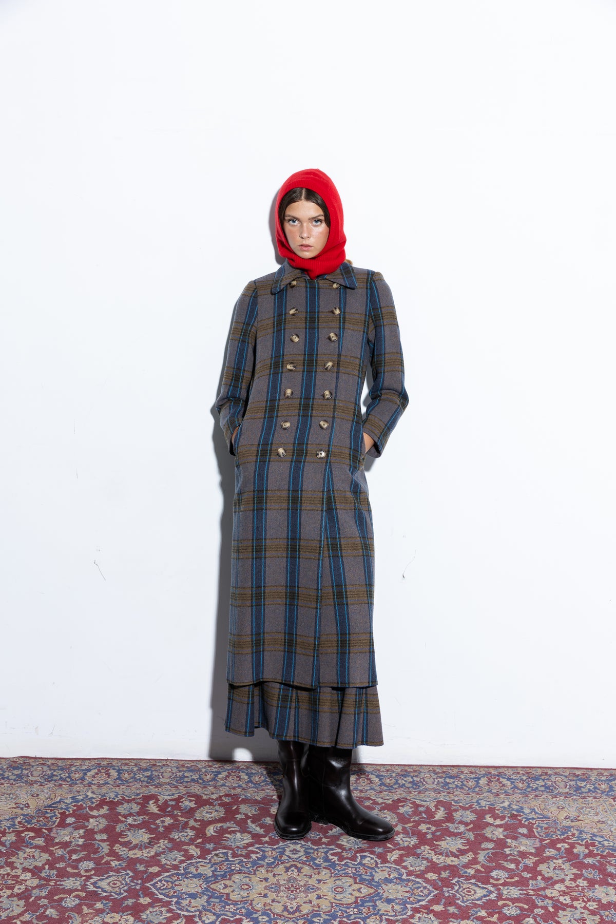 Capucine Blue Coat