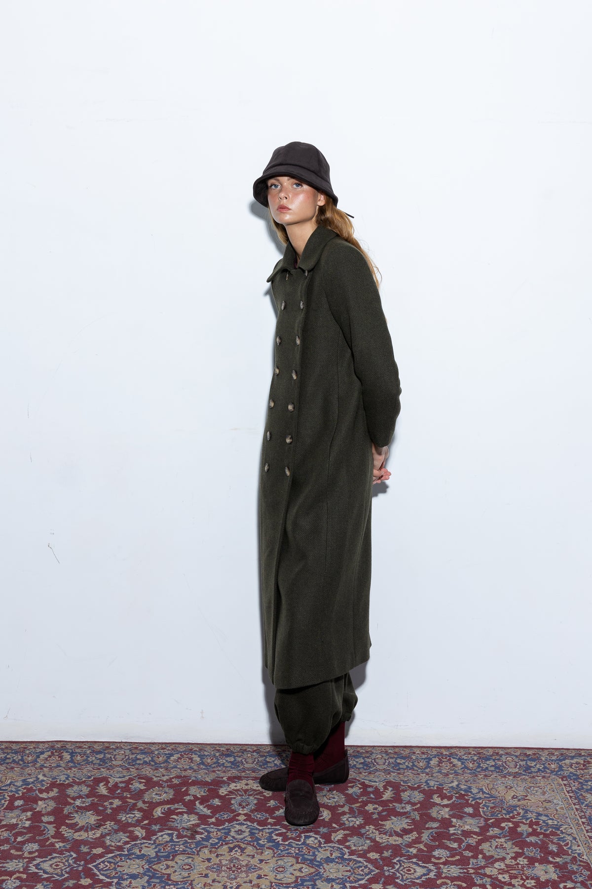 Charlotte Green Coat
