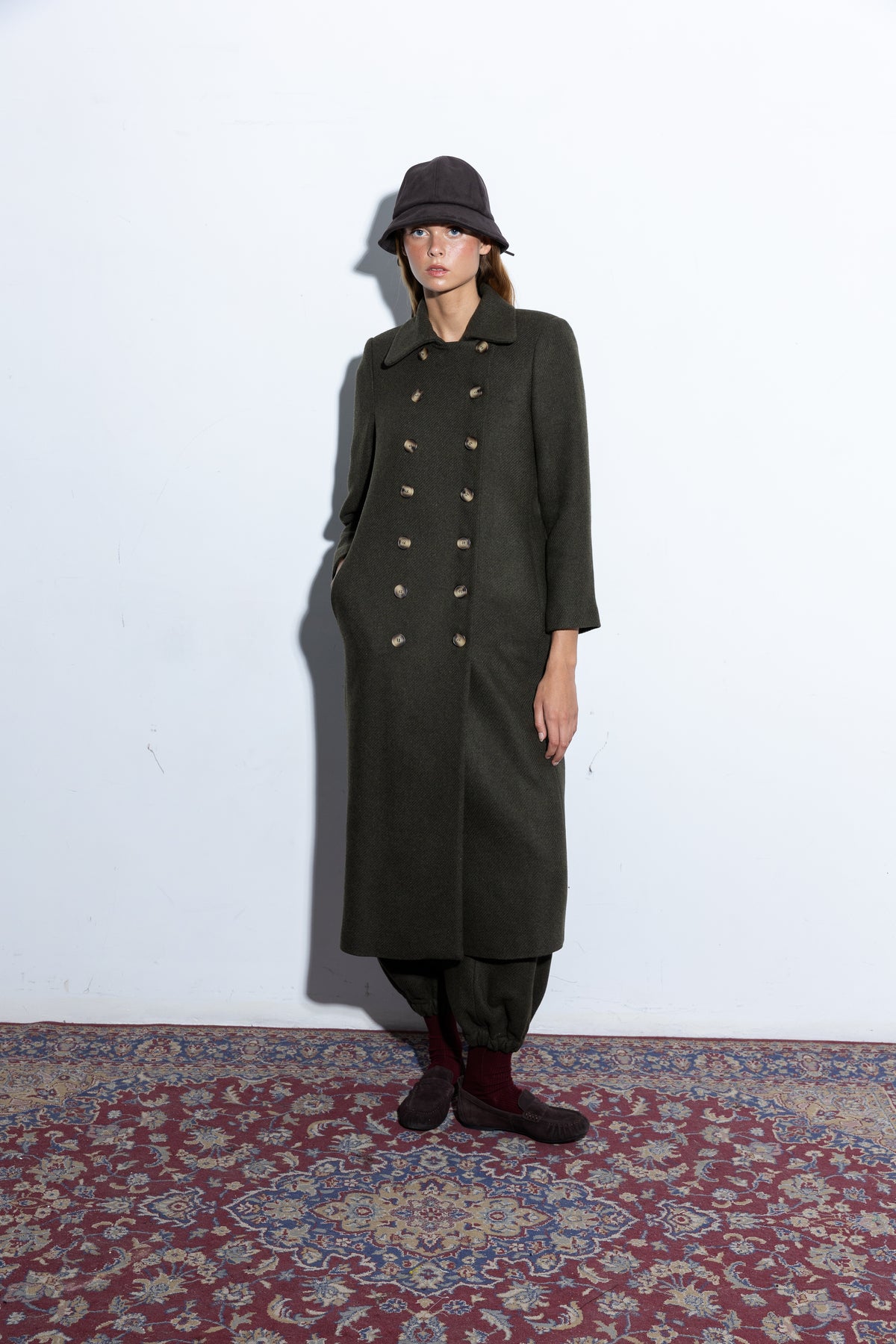 Charlotte Green Coat