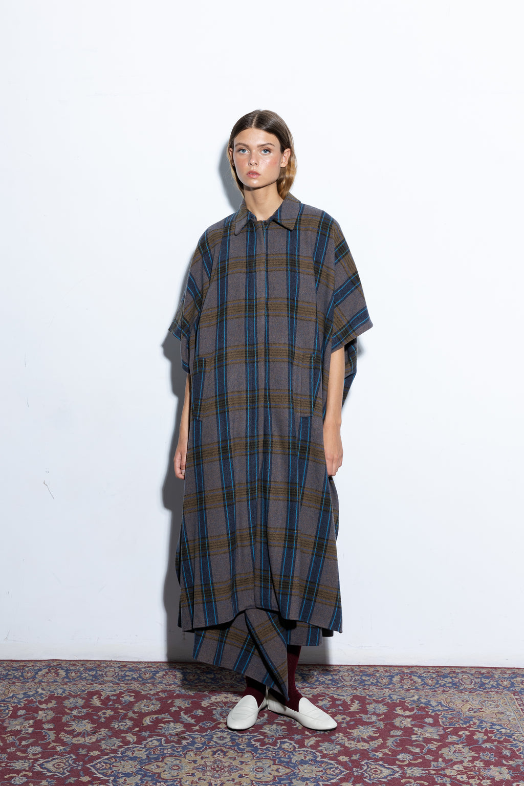 Capucine Blue Cape