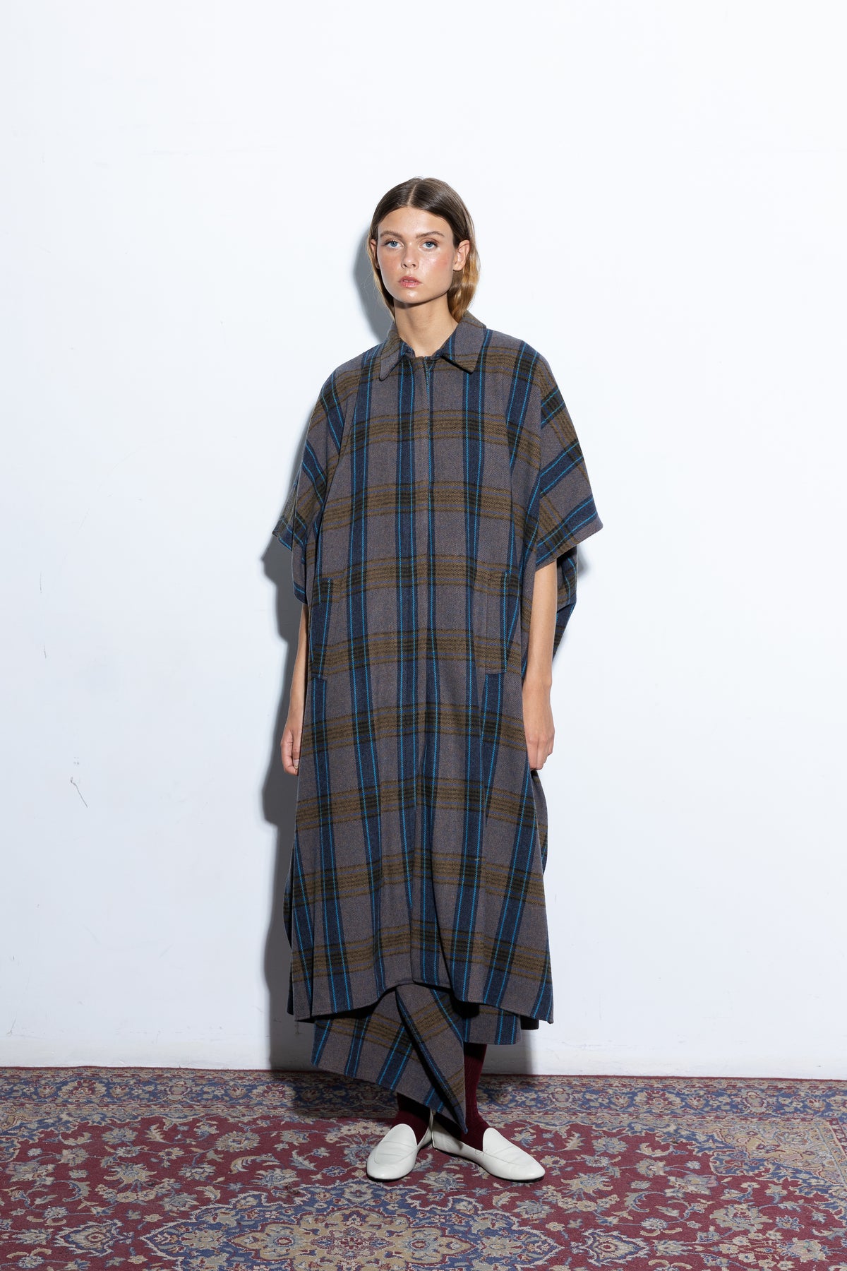 Capucine Blue Cape
