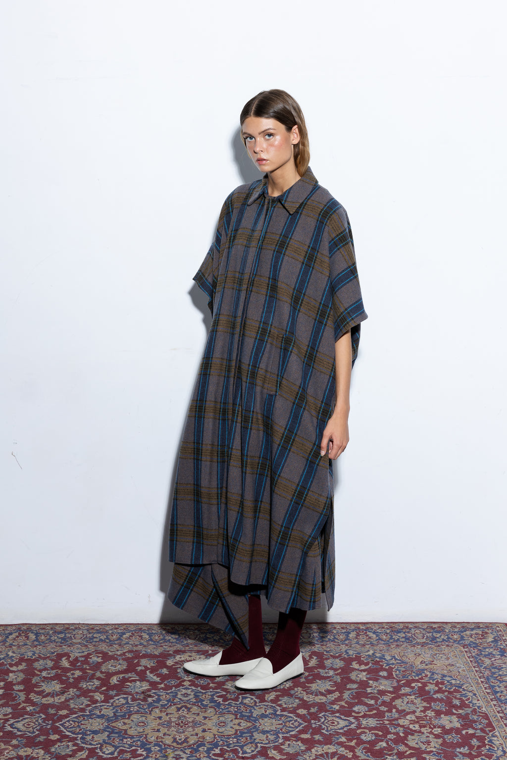 Capucine Blue Cape