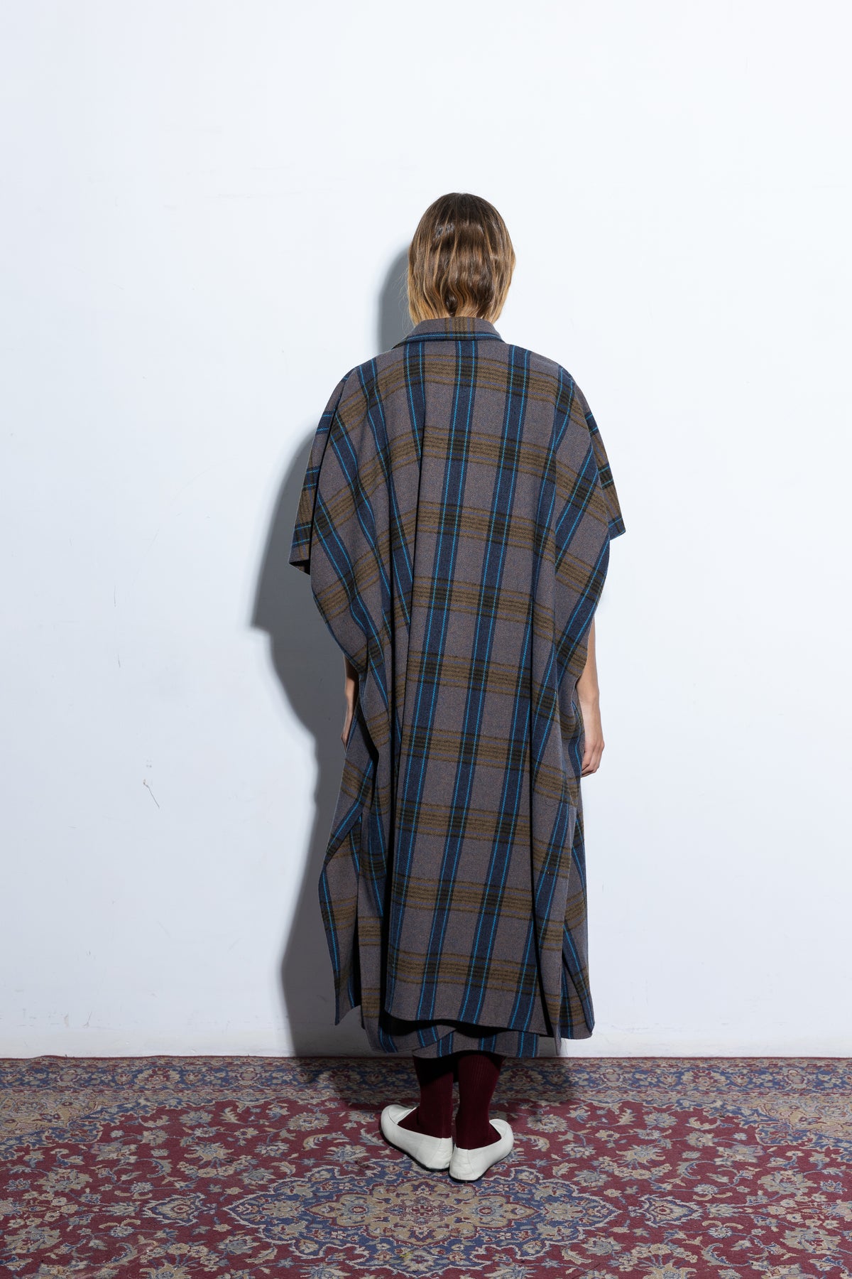 Capucine Blue Cape