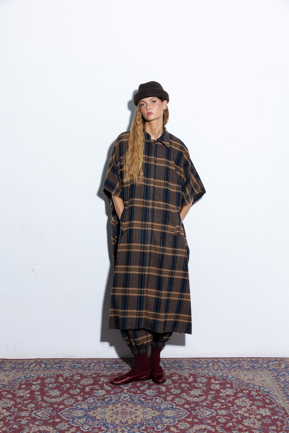 Capucine Brown Cape