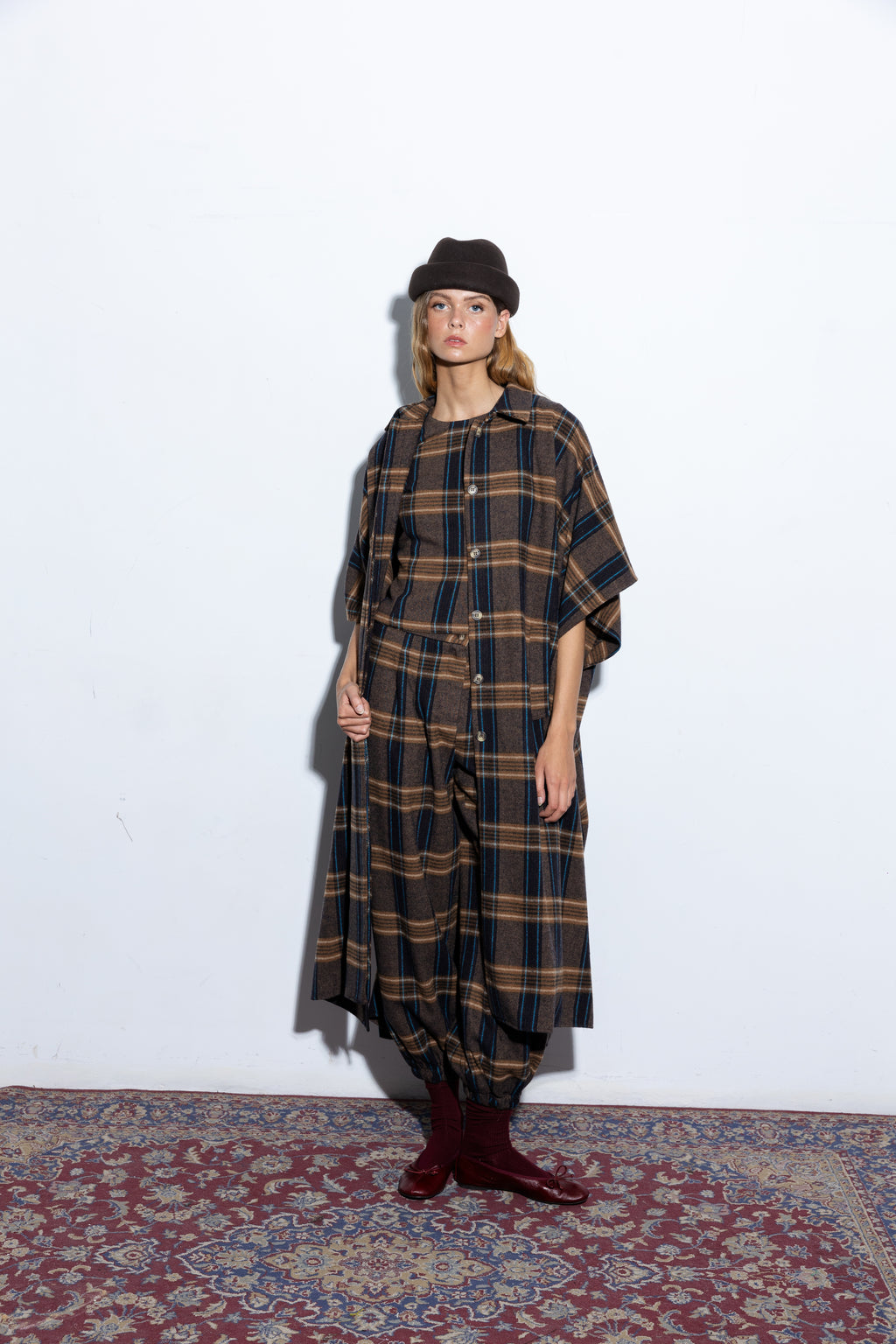 Capucine Brown Cape
