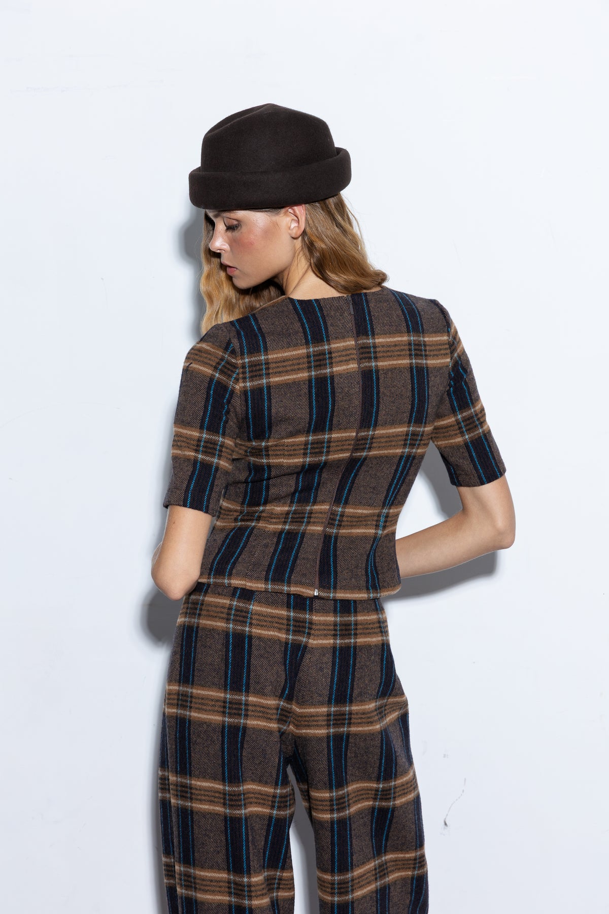 Capucine Brown Top