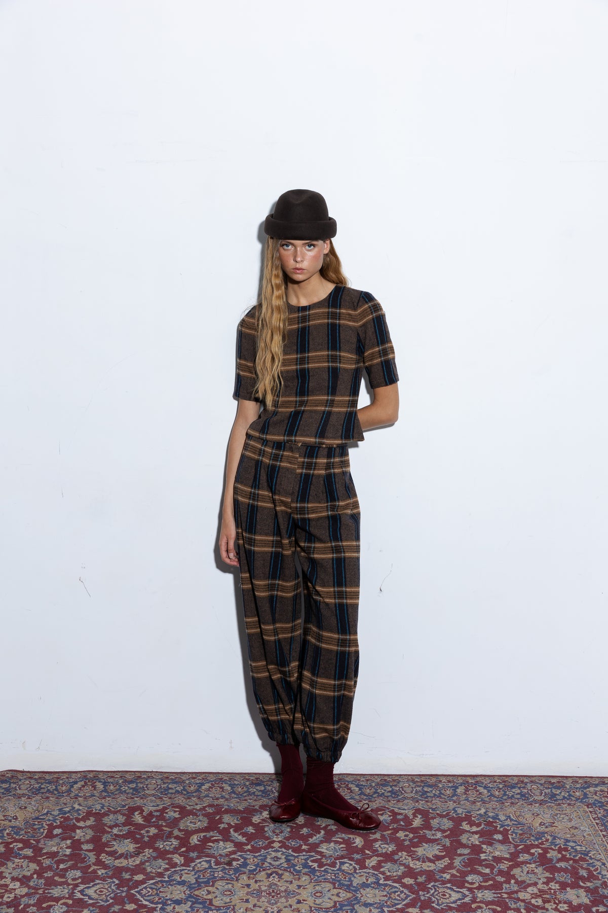 Capucine Brown Top