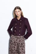 Charlotte Aubergine Jacket