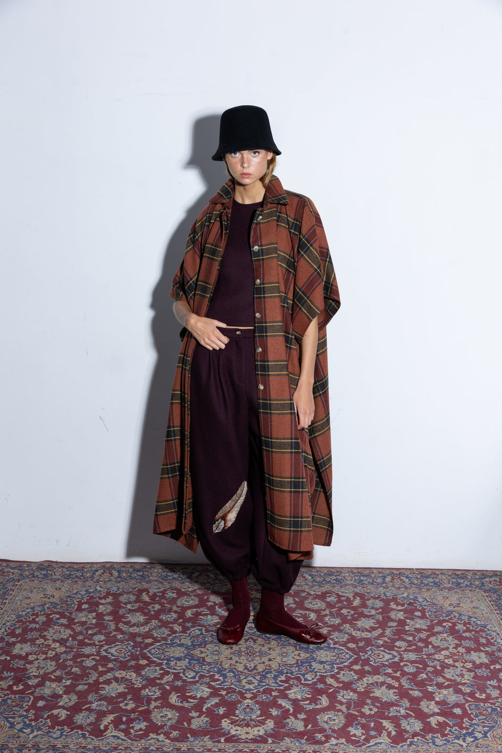 Capucine Terracota Cape