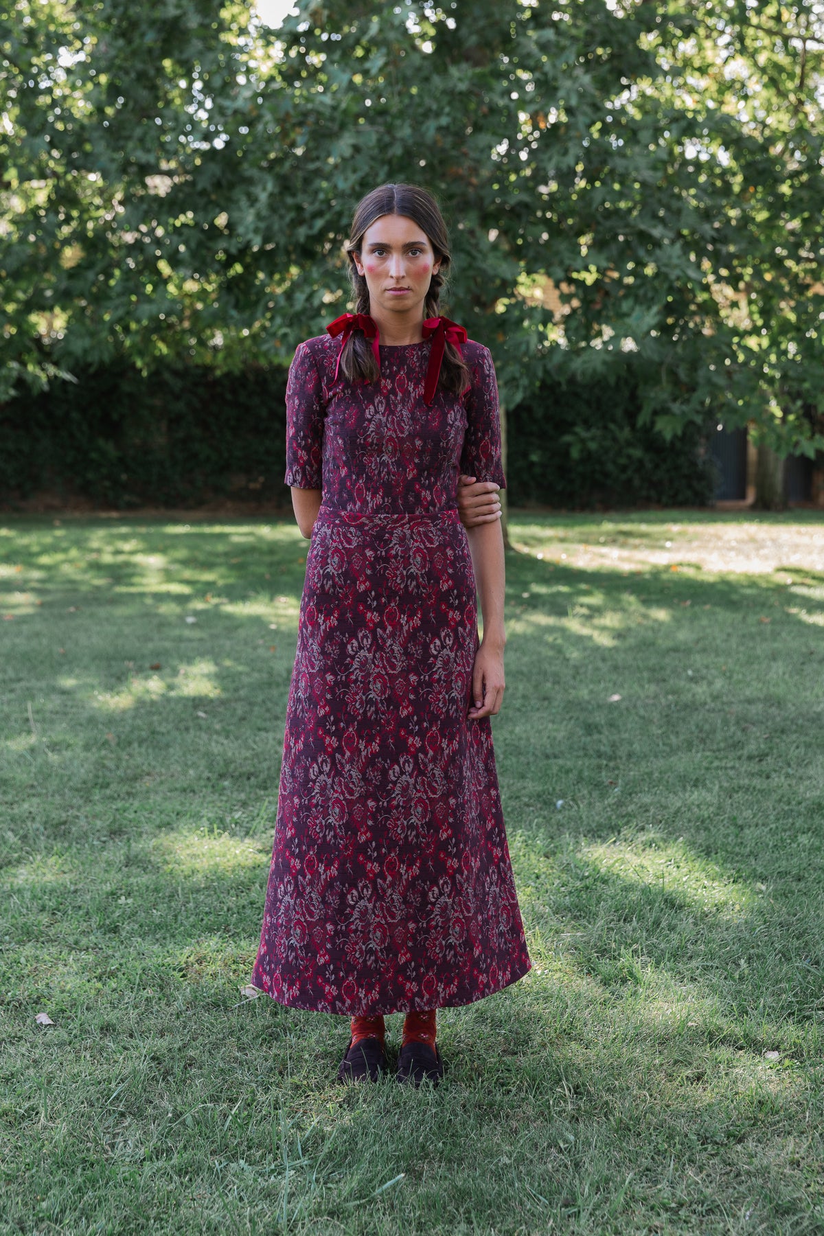 Colette Red Skirt