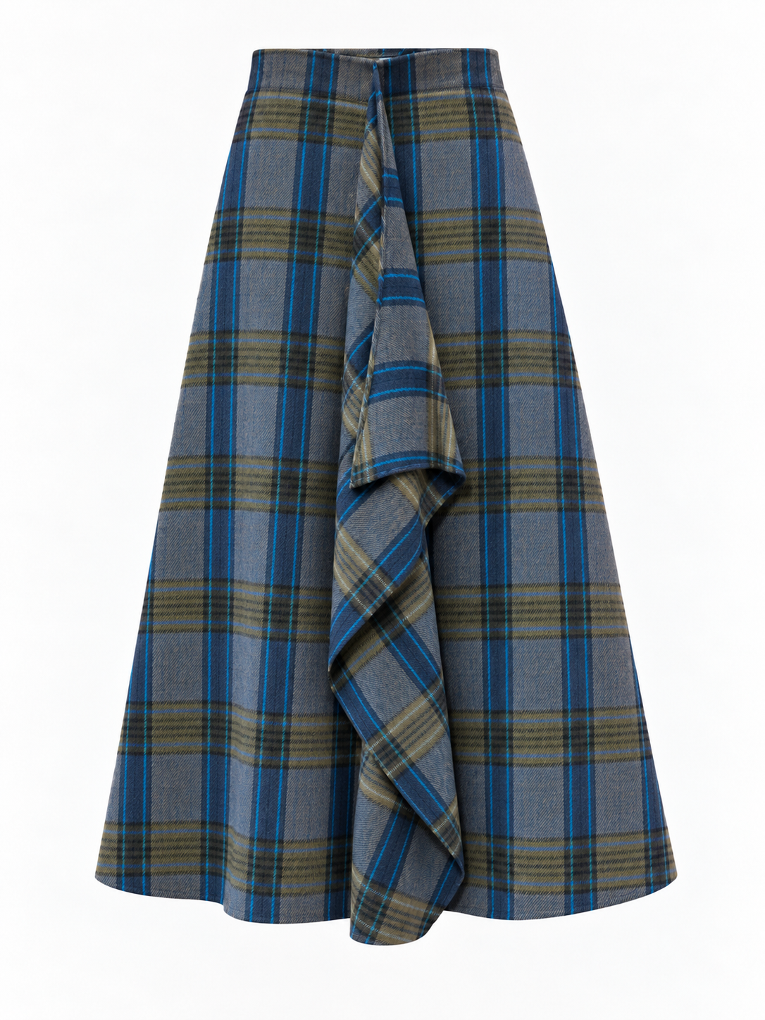 Capucine Blue Ruflle Skirt