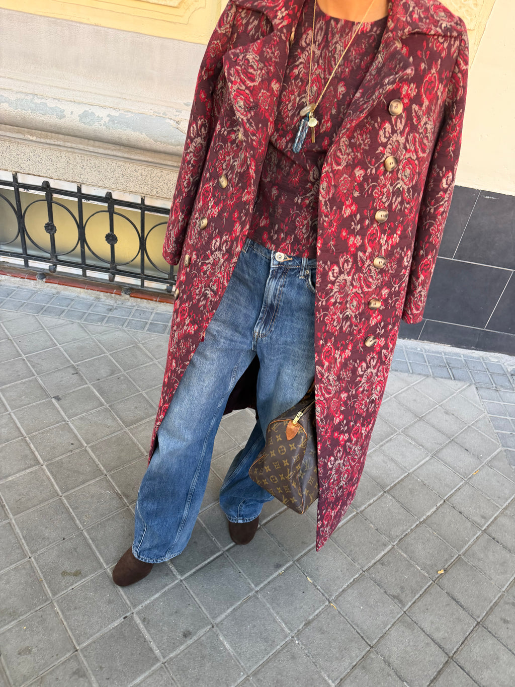 Colette Red Coat