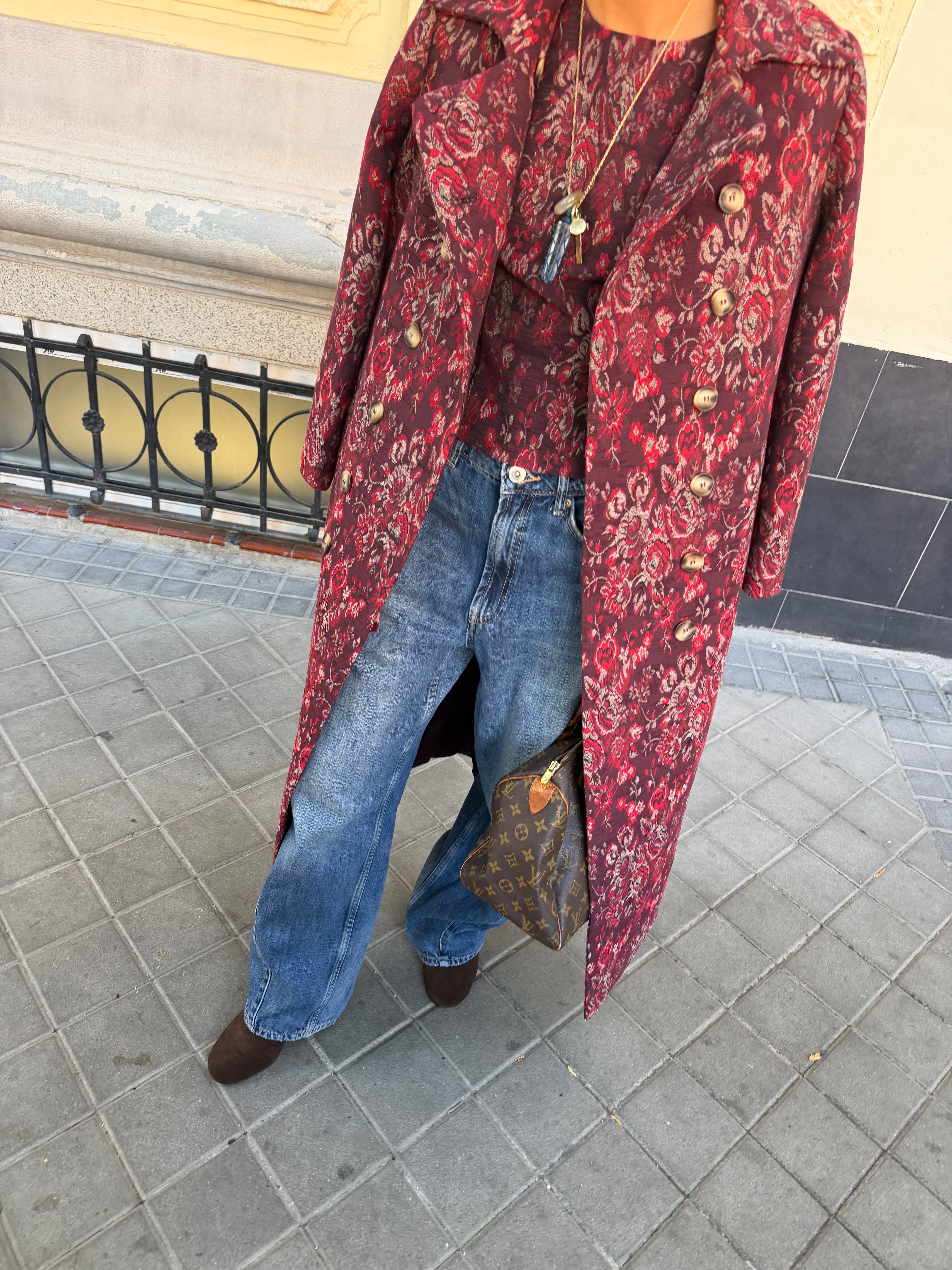 Colette Red Coat
