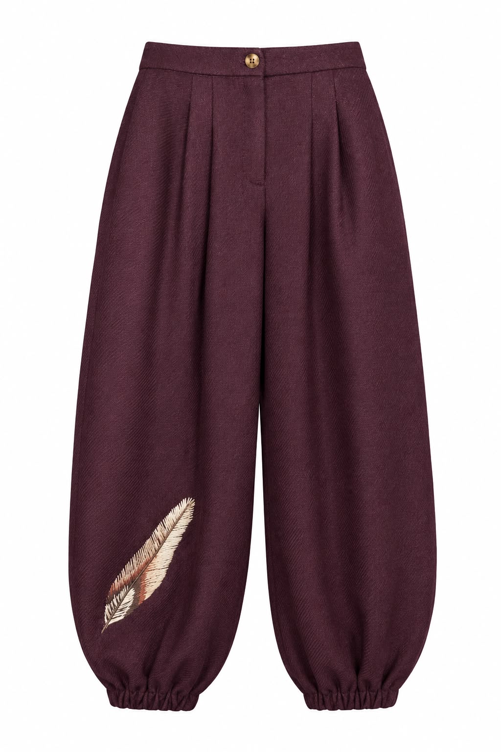 Charlotte Aubergine Pants
