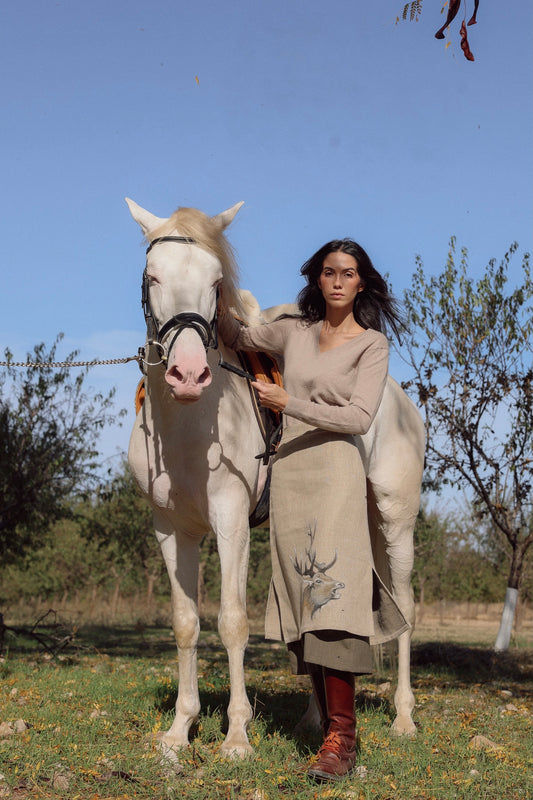 FALDA VENADO BERREANDO